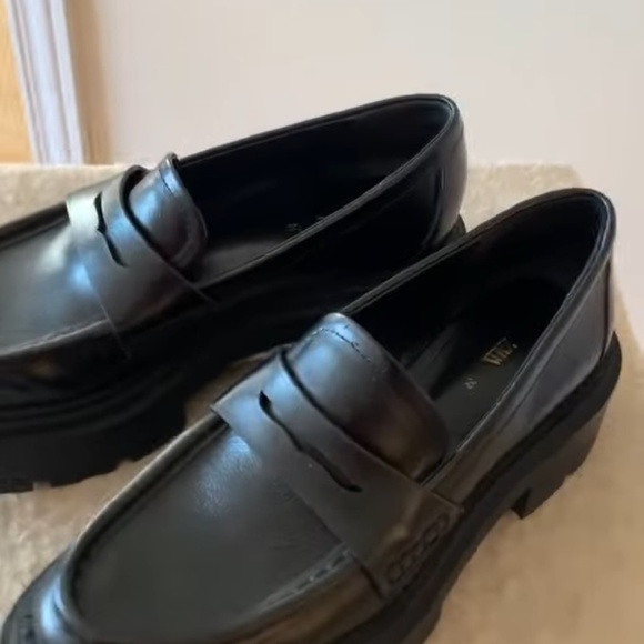 Zara real leather shoes - Picture 1 of 4
